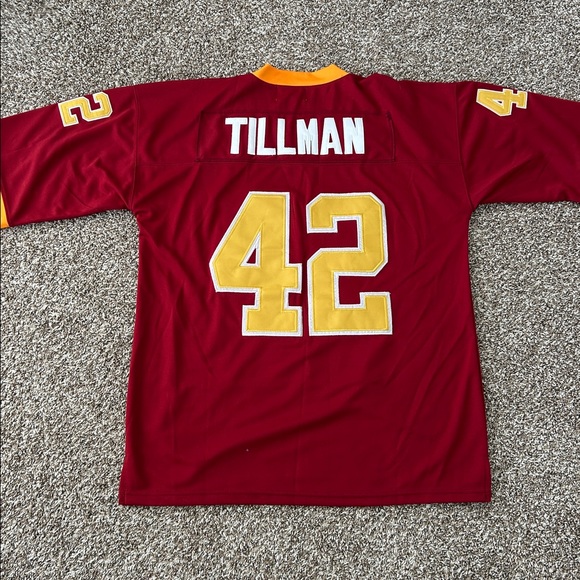 Pat Tillman Arizona State Sun Devils Rose Bowl Gridiron Greats Jersey,Sewn Sz 50 - Picture 7 of 8